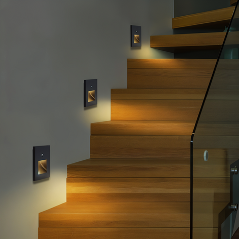 Sensaro LED-Nachtlicht mit Bewegungssensor – automatische Innenbeleuchtung für Flur und Treppe