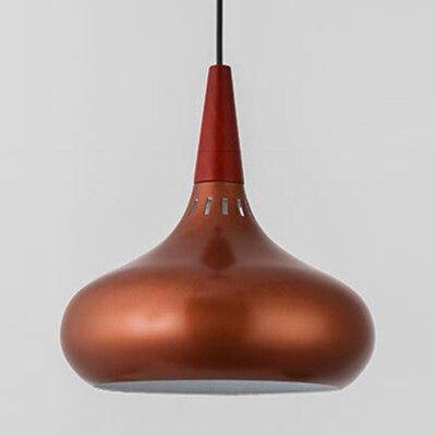 Serina LED-Pendelleuchte aus Holz und Aluminium
