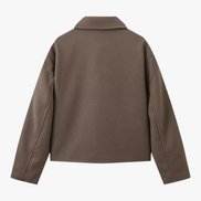 Damen Kurzjacke mit Reverskragen und Reißverschluss Varelia