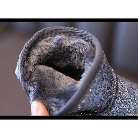 Soreli Kinderstiefel mit Glitzerdetails – Knöchelhoch für Herbst und Winter