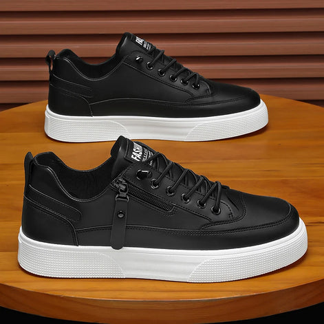 Kervano Herren Sneakers mit Schnürung und rutschfester Sohle