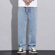 Herren Jeans mit geradem weitem Bein und lockerem Schnitt Taverno