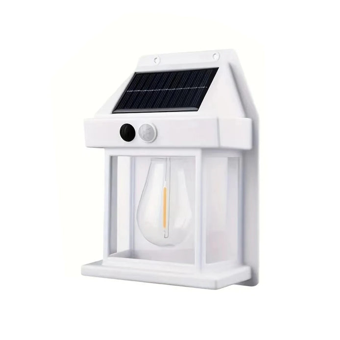 Solvire LED Solar Wandleuchte mit Bewegungssensor und Dämmerungssensor