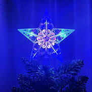 LED Weihnachtsbaumspitze Stern mit Beleuchtung – Lumestia