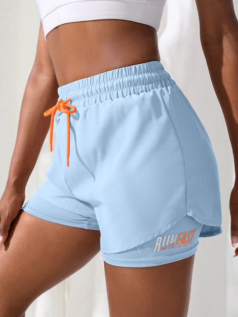 Aerivana Damen Sportshorts High Waist