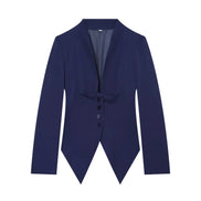 Élise Damen Blazer mit Schleifendetail und Einreihigem Verschluss