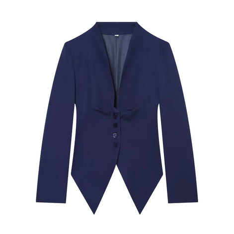 Élise Damen Blazer mit Schleifendetail und Einreihigem Verschluss