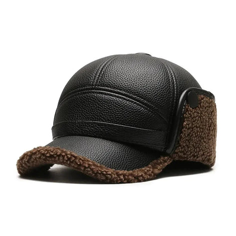 Winterkappe mit Ohrenklappen und Futter Velnaro