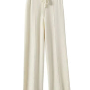 Veloria Wollhose – Hoch taillierte Strickhose