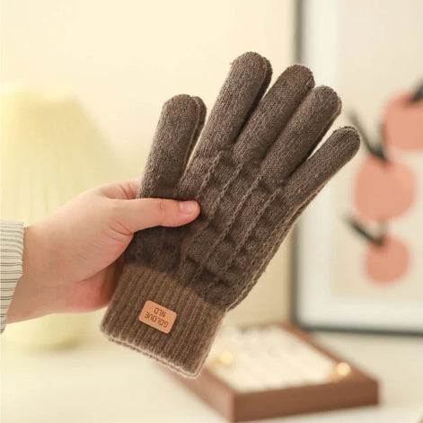 Unisex Strickhandschuhe mit Touchscreen-Funktion und weicher Oberfläche – Nuvessa