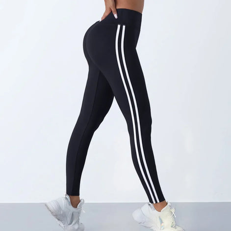 Velmira Damen Leggings mit hoher Taille und nahtloser Verarbeitung