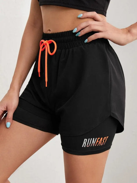 Aerivana Damen Sportshorts High Waist