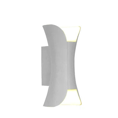 Aurevix LED Wandleuchte Aluminium Innen und Außen Wandlampe