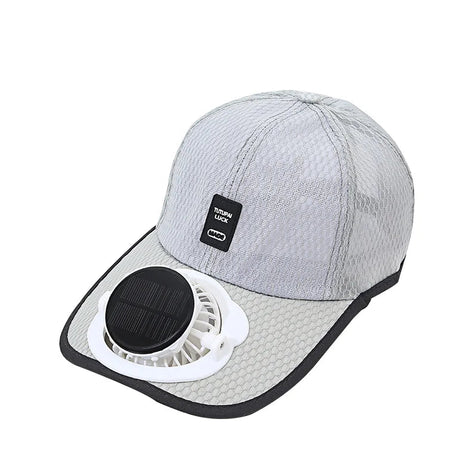 Sonnenkappe mit integriertem USB-Ventilator und UV-Schutz – BreezeCap