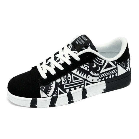 Karvion Unisex Canvas Sneakers mit Schnürung