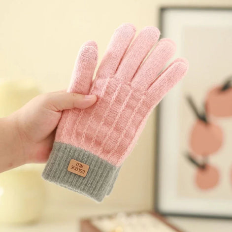 Unisex Strickhandschuhe mit Touchscreen-Funktion und weicher Oberfläche – Nuvessa