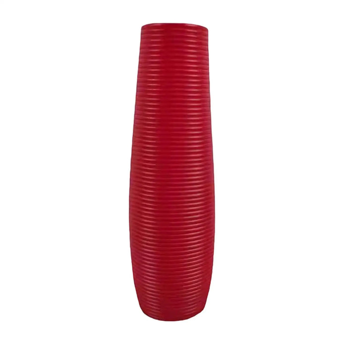 Arvona Standvase 33 cm mit strukturierter Oberfläche