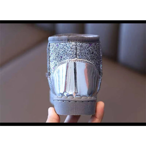 Soreli Kinderstiefel mit Glitzerdetails – Knöchelhoch für Herbst und Winter