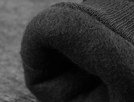 Gefütterte Winterhandschuhe mit langem Bündchen für Damen und Herren – Valtoro