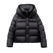 Larine Kurzjacke für Damen – Gefütterte Kapuzenjacke für Herbst und Winter