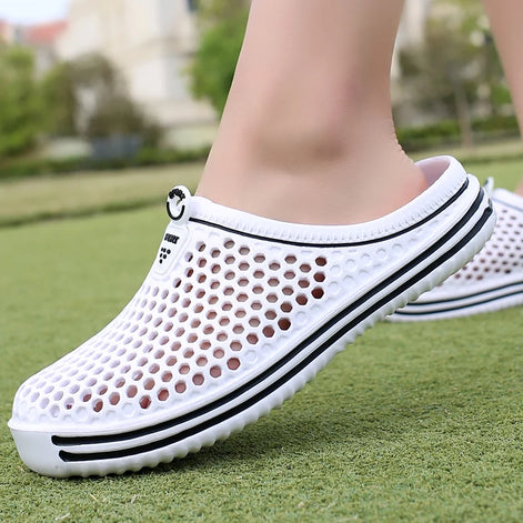 Solviro Unisex EVA Strand Clogs mit rutschfester Sohle