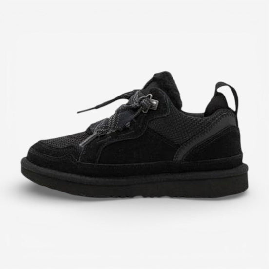 Sneakers mit Schnürung, runder Zehenpartie und Profilsohle – Varesto