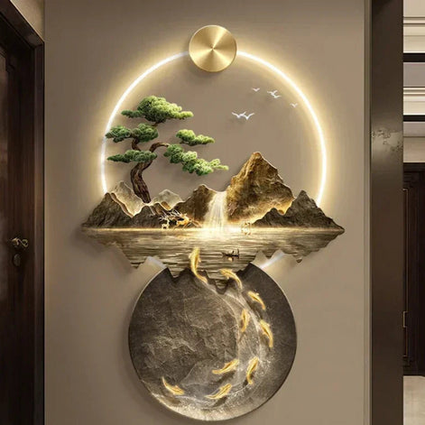 SunsetZen™ 3D-LED-Wandleuchte – Harmonische Lichtakzente Für Ihr Zuhause 0