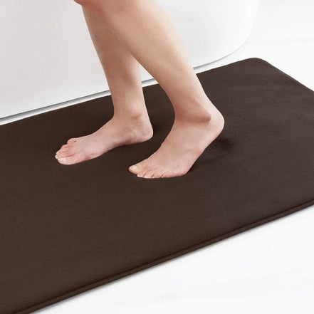 Super Absorbing Velvet Anti-Slip Bath Mat – Cozy Comfort for Safe Steps 10
