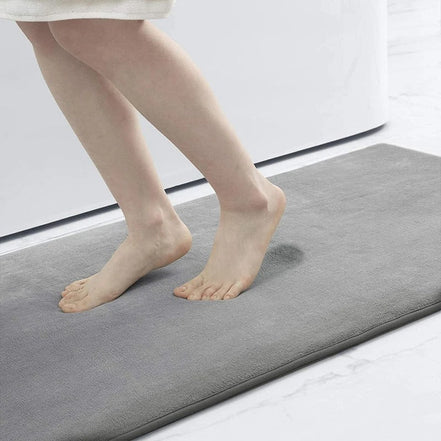 Super Absorbing Velvet Anti-Slip Bath Mat – Cozy Comfort for Safe Steps 11