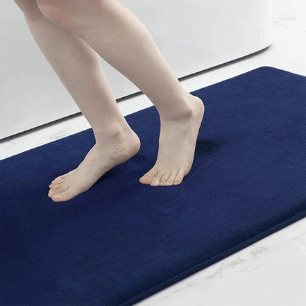 Super Absorbing Velvet Anti-Slip Bath Mat – Cozy Comfort for Safe Steps 13