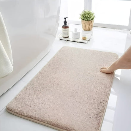 Super Absorbing Velvet Anti-Slip Bath Mat – Cozy Comfort for Safe Steps 2