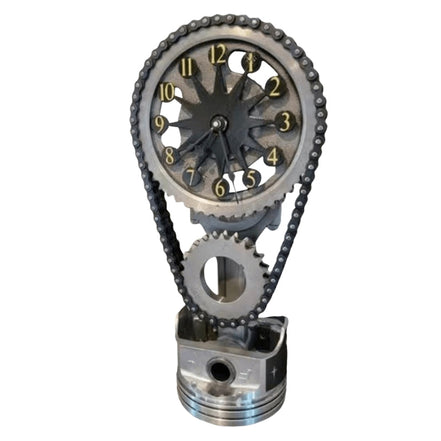 MechaTime – Wanduhr mit industriellem Zahnrad-Design