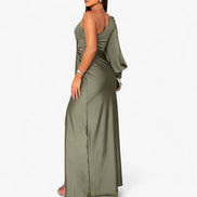Valerisse One-Shoulder Abendkleid Bodenlang