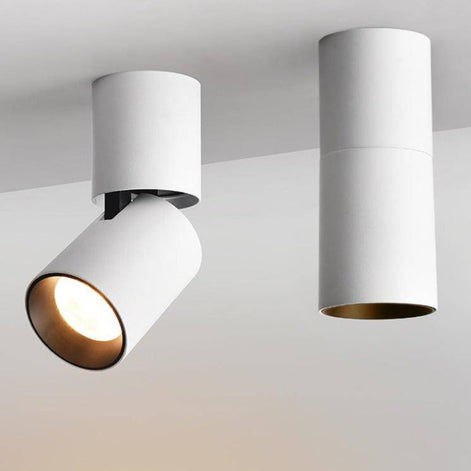 Vareon Zylinderstrahler aus Aluminium mit LED-Beleuchtung