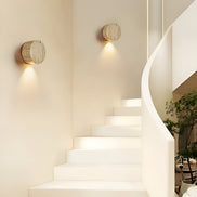 Velmira Wandleuchte mit LED-Beleuchtung – dekorative Innenleuchte im japanisch inspirierten Design