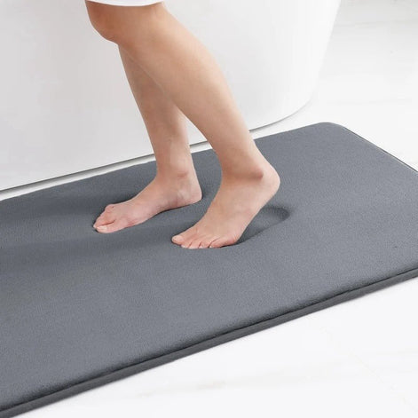 Veluro SoftStep Badematte – Weiche & Rutschfeste Komfortmatte für Zuhause