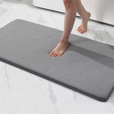Veluro SoftStep Badematte – Weiche & Rutschfeste Komfortmatte für Zuhause