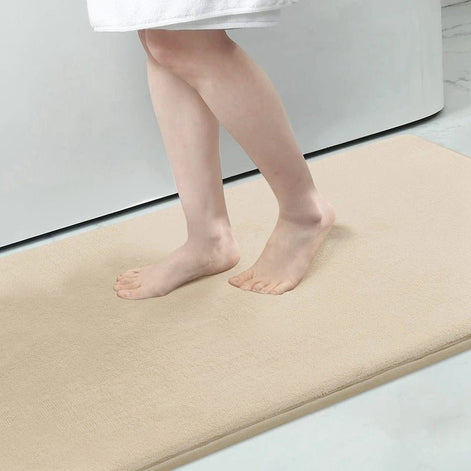Veluro SoftStep Badematte – Weiche & Rutschfeste Komfortmatte für Zuhause