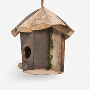 Vogelhaus mit Aufhängeseil für den Außenbereich