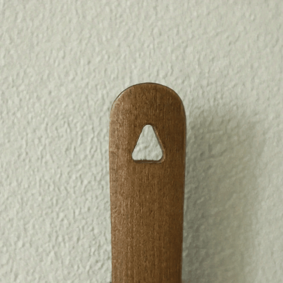 Walden magnetischer Schuhlöffel aus Buchenholz – Minimalistisches Design für bequemes Anziehen