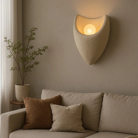Wandlampe Calmora für eine ruhige und einladende Atmosphäre