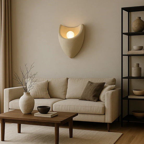 Wandlampe Calmora für eine ruhige und einladende Atmosphäre