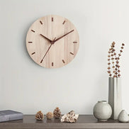 Wanduhr Aus Walnussholz – Stilvolles Design Mit Naturbelassenem Charme 1