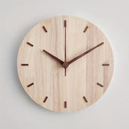Wanduhr Aus Walnussholz – Stilvolles Design Mit Naturbelassenem Charme 2
