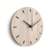 Wanduhr Aus Walnussholz – Stilvolles Design Mit Naturbelassenem Charme 3