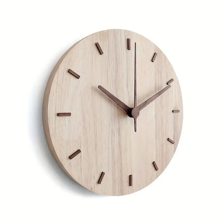 Wanduhr Aus Walnussholz – Stilvolles Design Mit Naturbelassenem Charme 3