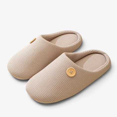 Weiche Hausschuhe mit Memory Foam und Plüschfutter – Velmella