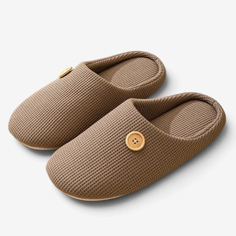 Weiche Hausschuhe mit Memory Foam und Plüschfutter – Velmella