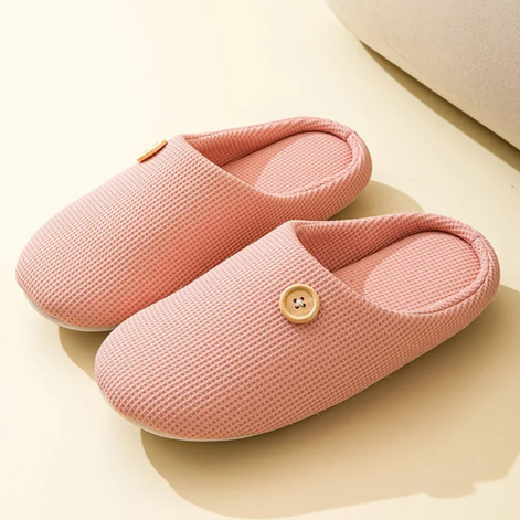 Weiche Hausschuhe mit Memory Foam und Plüschfutter – Velmella