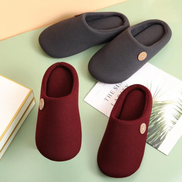 Weiche Hausschuhe mit Memory Foam und Plüschfutter – Velmella